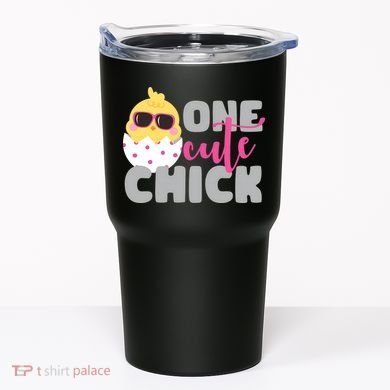 One Cute Chick Funny Tumbler