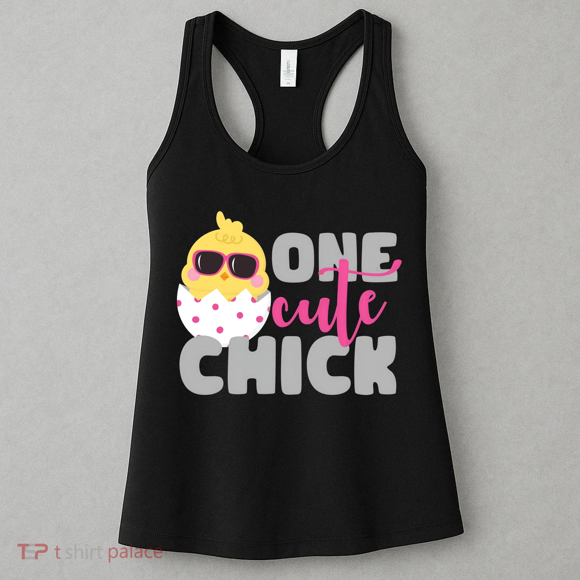 One Cute Chick Funny Women's Tank Top