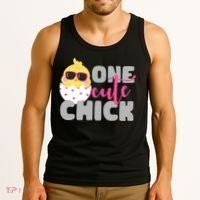 One Cute Chick Funny Tank Top thumb 3