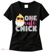 One Cute Chick Funny Women's T-Shirt thumb 0