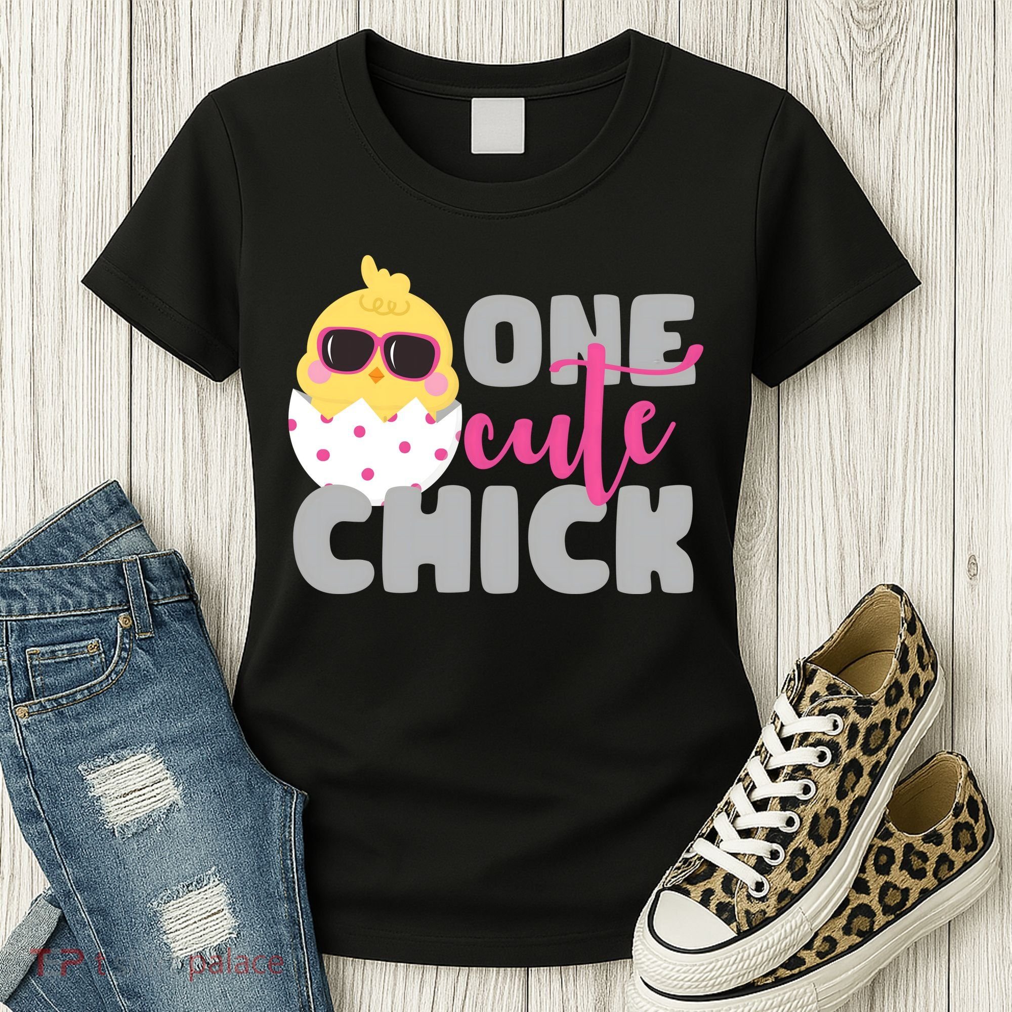 One Cute Chick Funny Women's T-Shirt