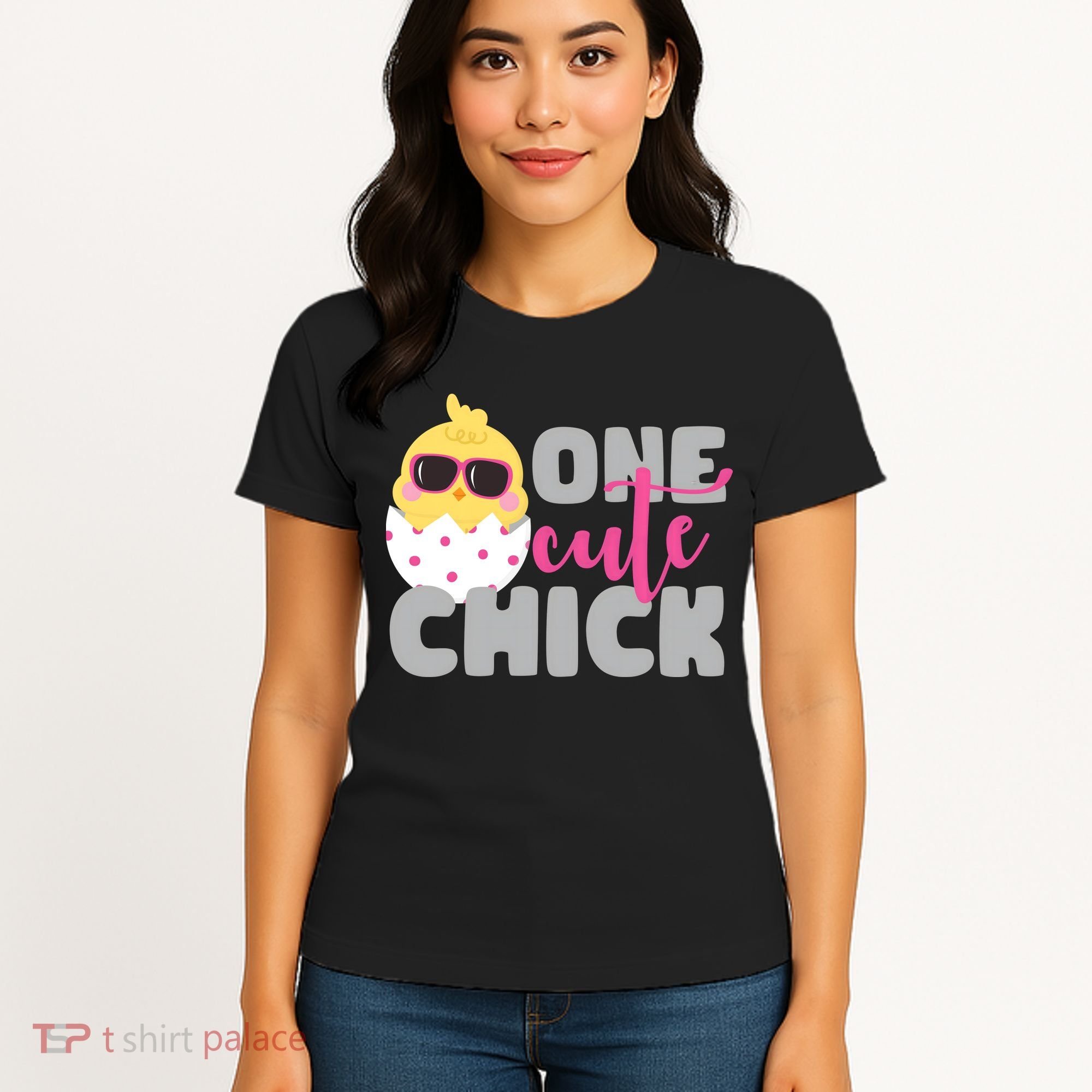 One Cute Chick Funny Women's T-Shirt