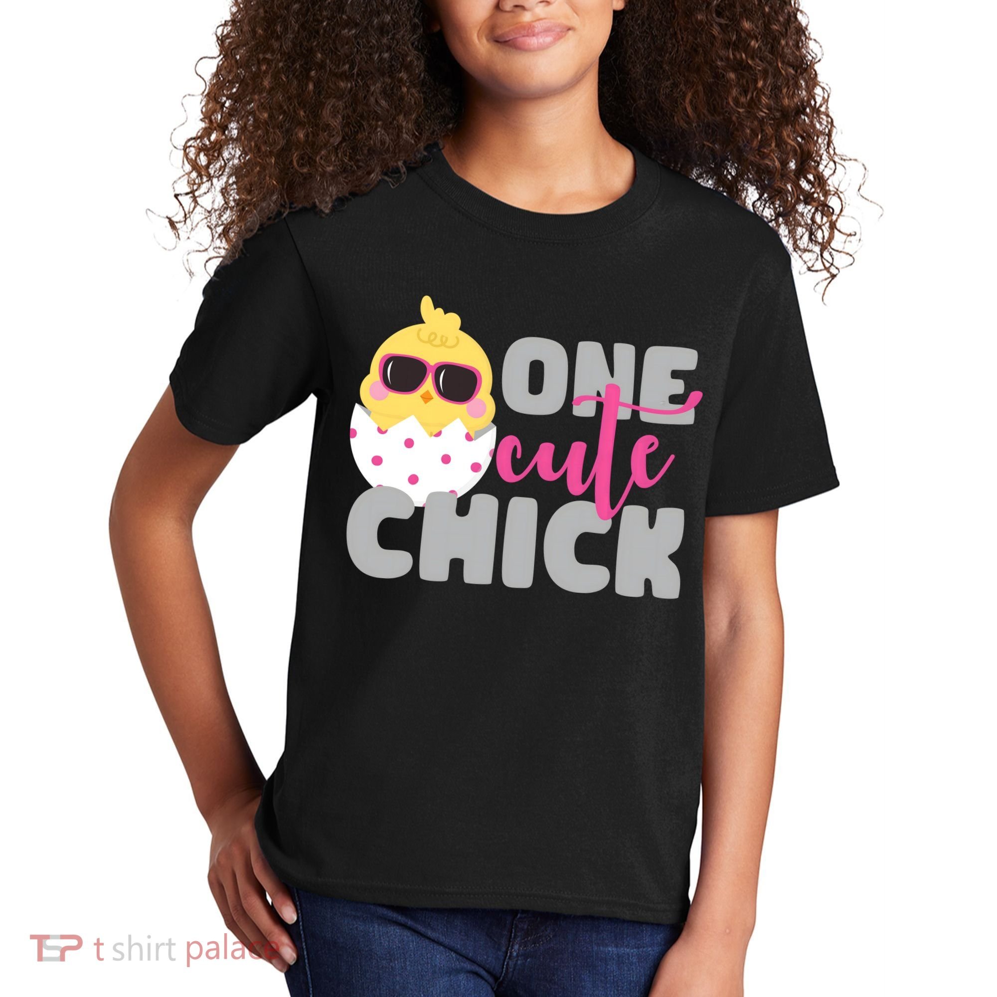 One Cute Chick Funny Kids T-Shirt