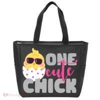 One Cute Chick Funny Tote Bag thumb 0
