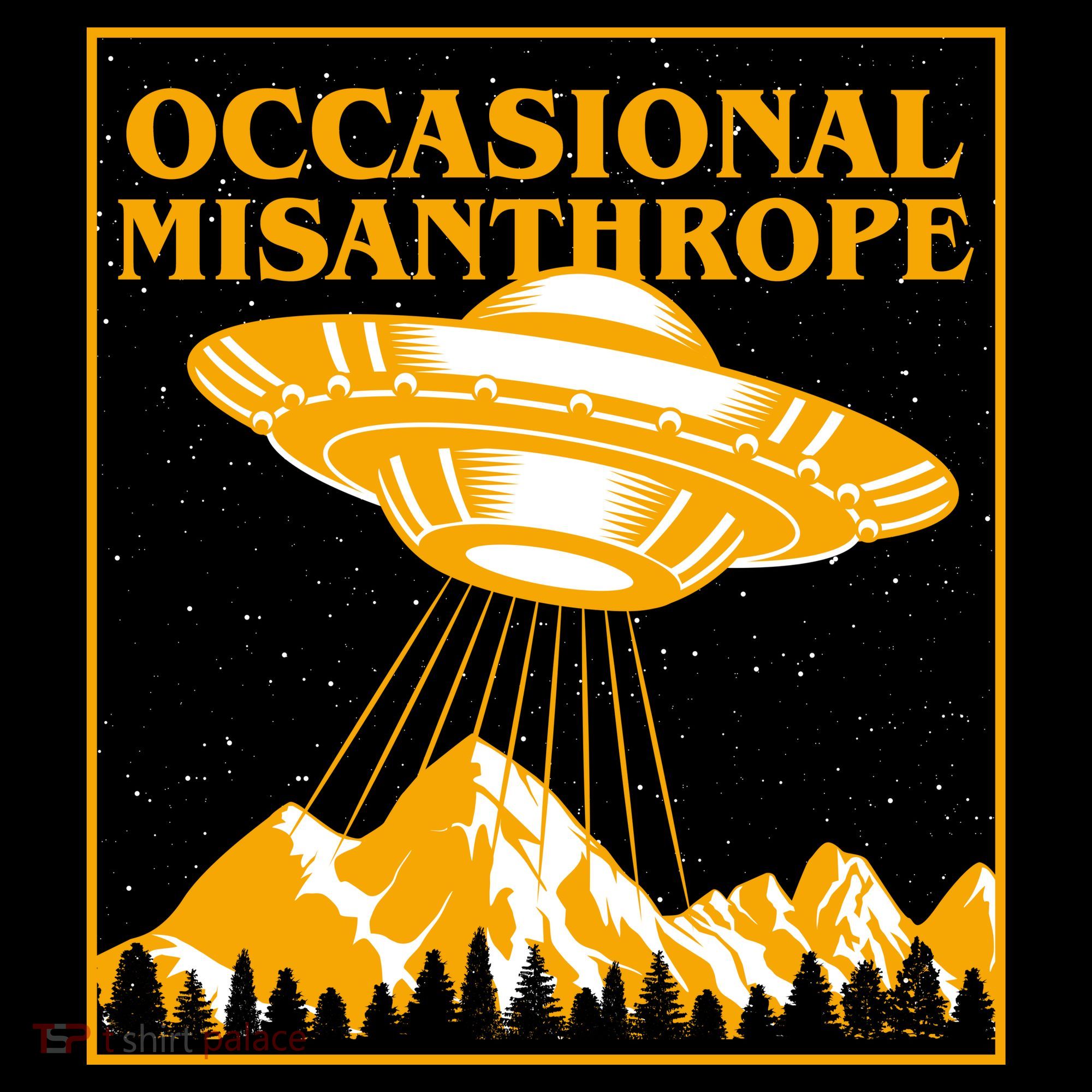 Occasional Misanthrope UFO Ornament