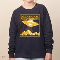 Occasional Misanthrope UFO Women's Sweatshirt thumb 0