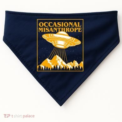 Occasional Misanthrope UFO USA-Made Doggie Bandana