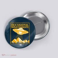 Occasional Misanthrope UFO Button thumb 0