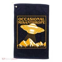 Occasional Misanthrope UFO Golf Towel thumb 0