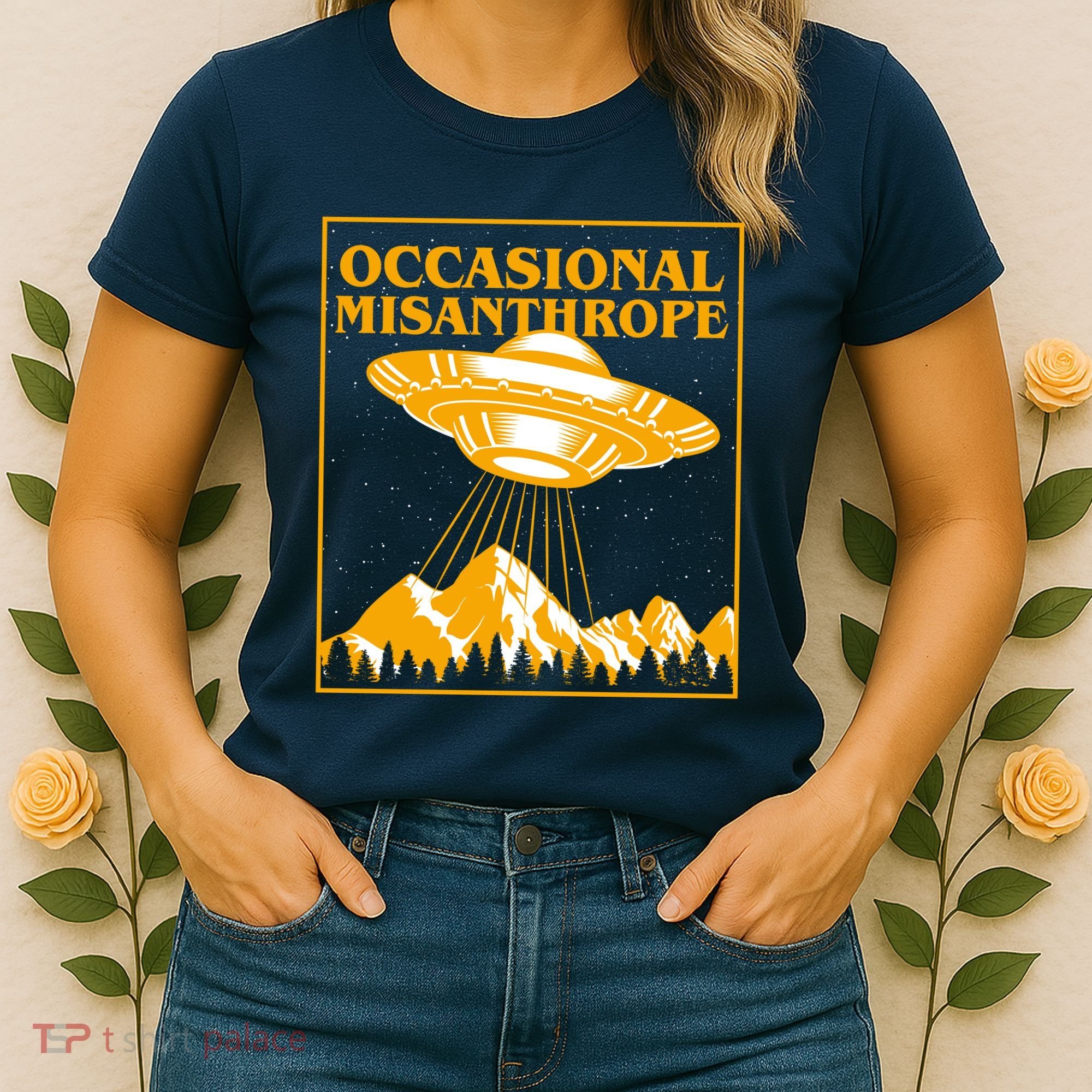 Occasional Misanthrope UFO Women's T-Shirt