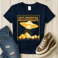 Occasional Misanthrope UFO Women's T-Shirt thumb 3
