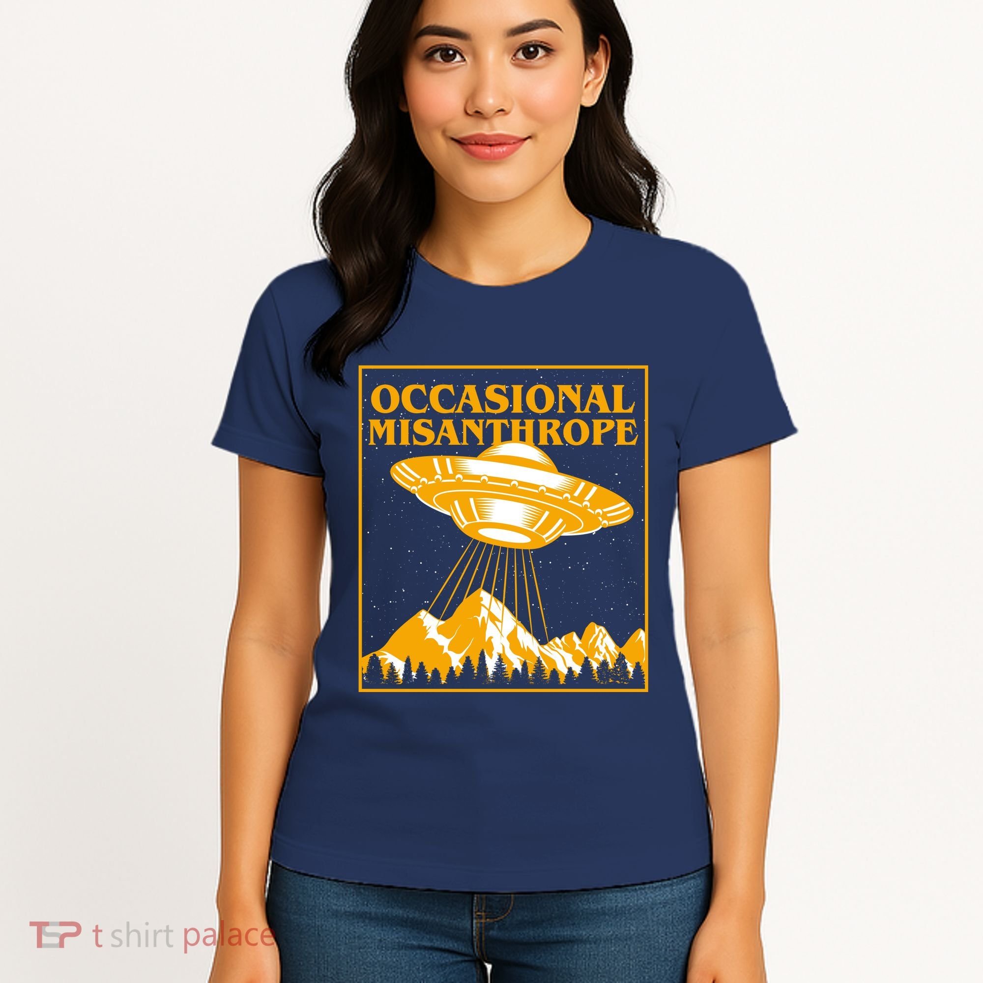 Occasional Misanthrope UFO Women's T-Shirt