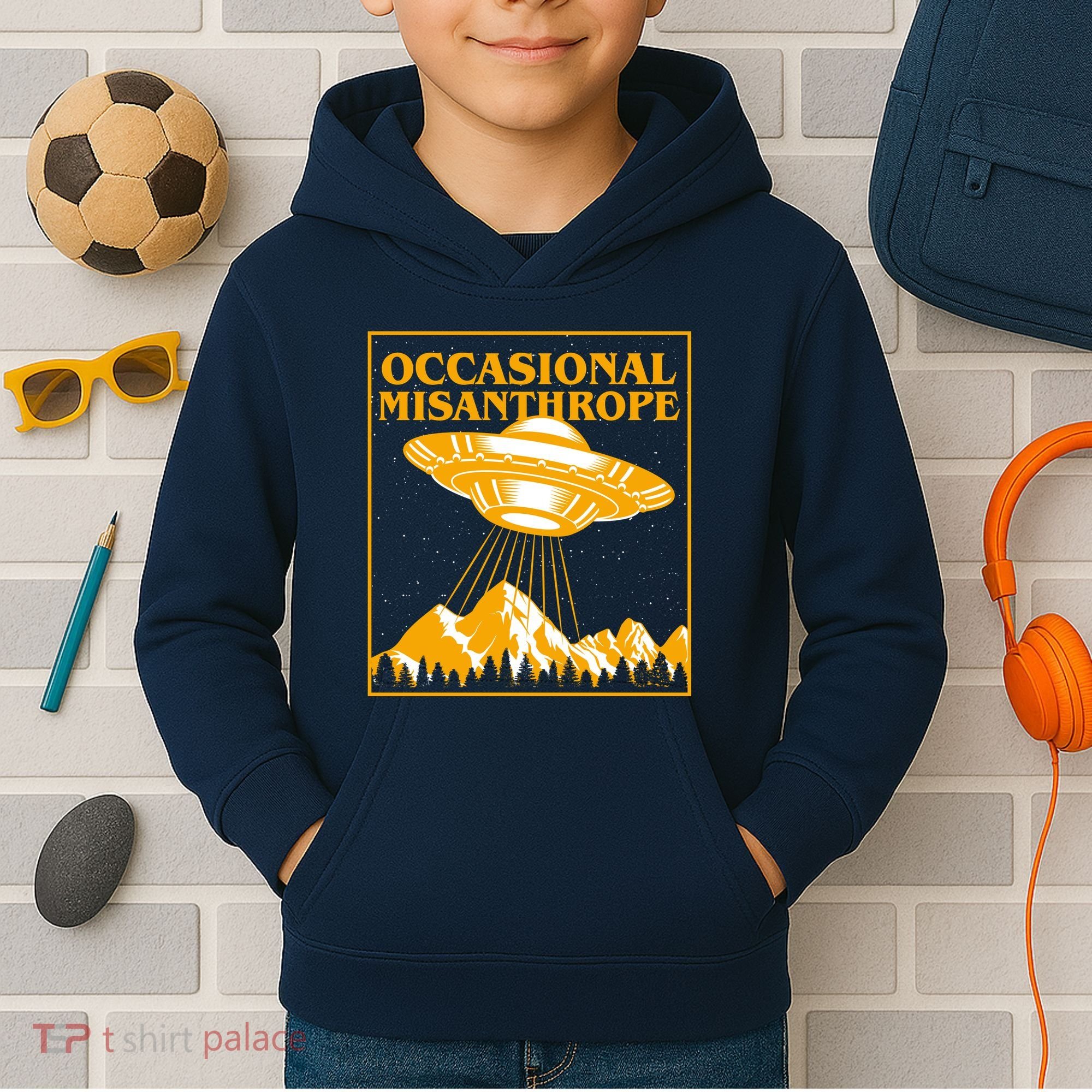 Occasional Misanthrope UFO Kids Hoodie