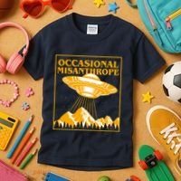 Occasional Misanthrope UFO Kids T-Shirt thumb 3