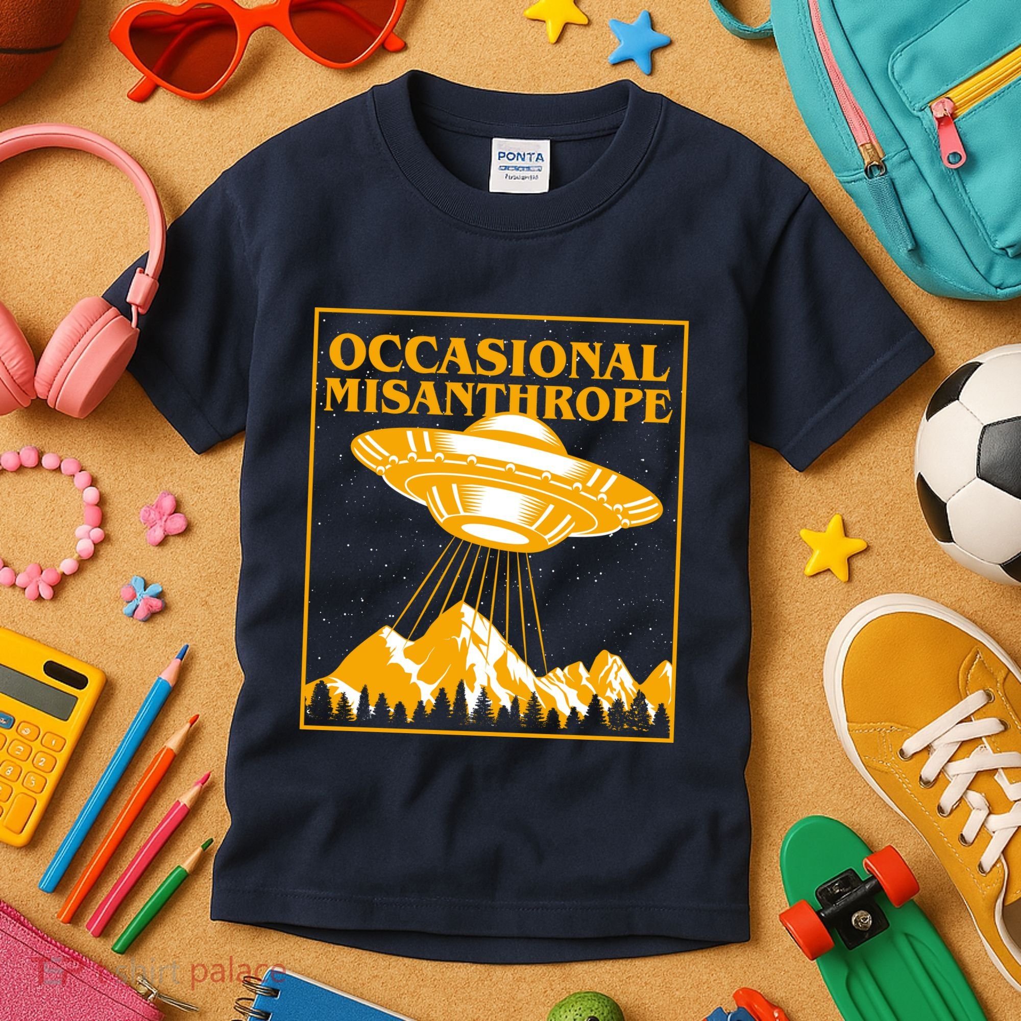 Occasional Misanthrope UFO Kids T-Shirt