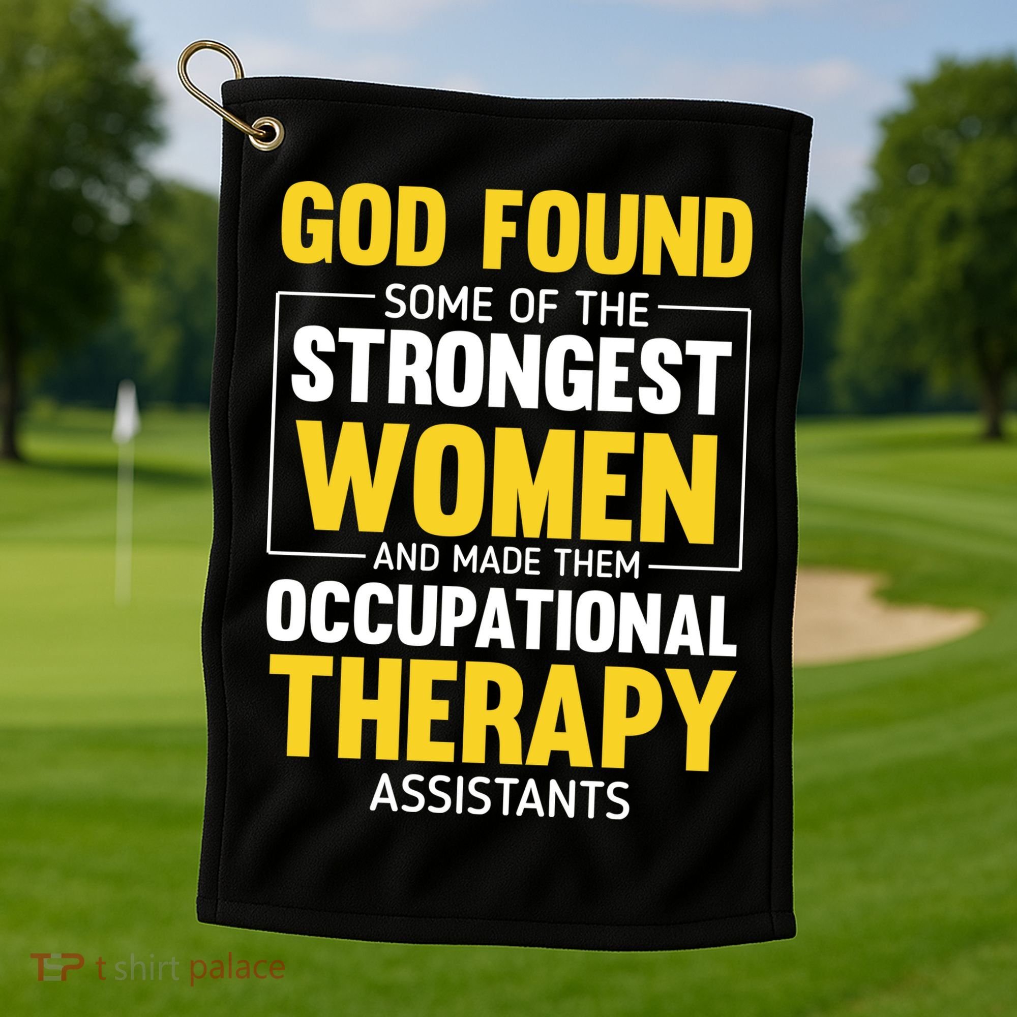 Occupational Therapy Assistants Golf Towel