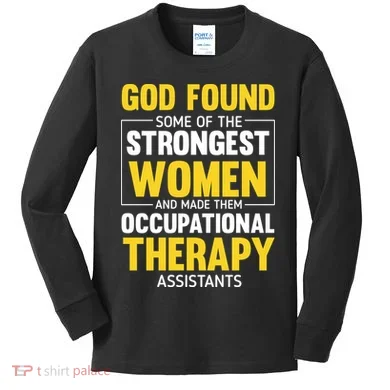 Occupational Therapy Assistants Kids Long Sleeve Shirt
