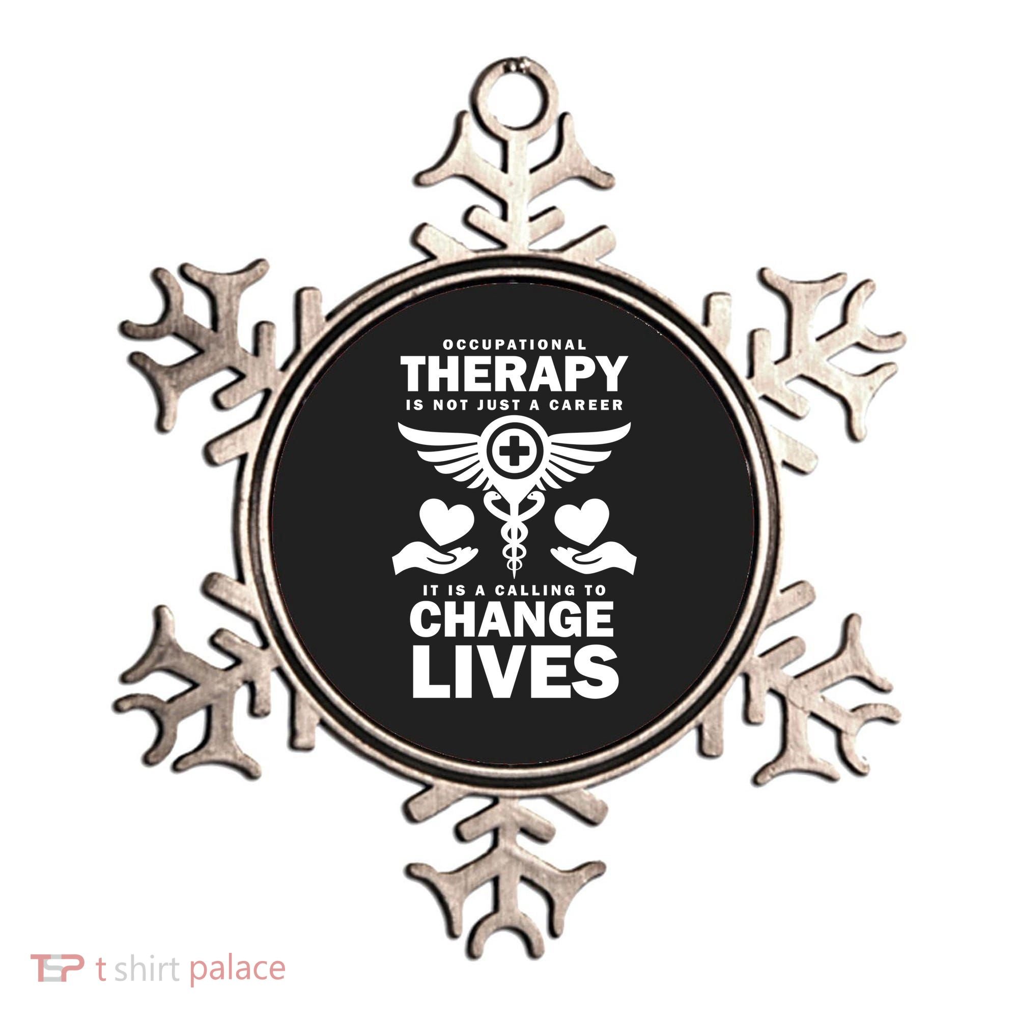 Occupational Therapy Change Lives Ornament