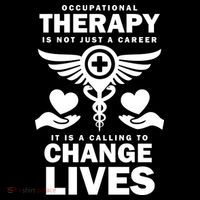 Occupational Therapy Change Lives Ornament thumb 1
