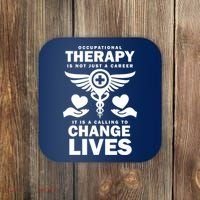 Occupational Therapy Change Lives Coaster thumb 0