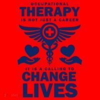 Occupational Therapy Change Lives Santa Hat thumb 1