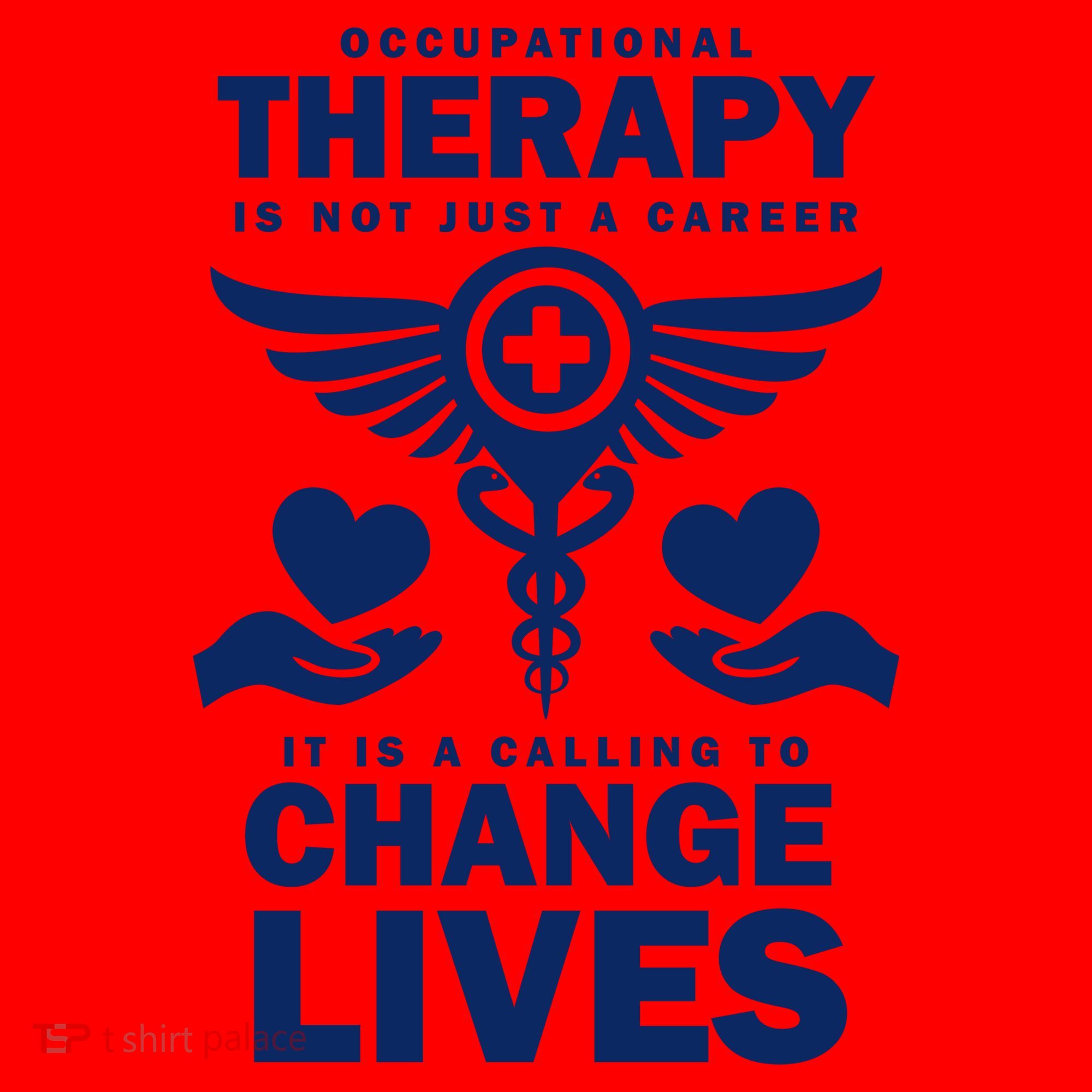 Occupational Therapy Change Lives Santa Hat