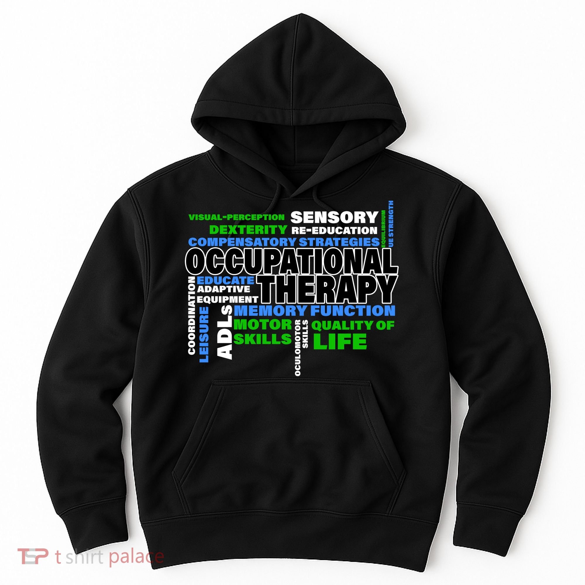 Occupational Therapy Word Cloud Hoodie