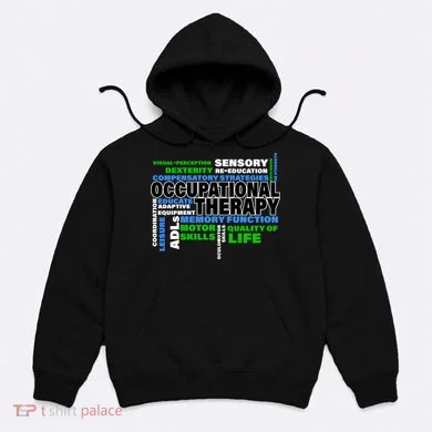 Occupational Therapy Word Cloud Hoodie
