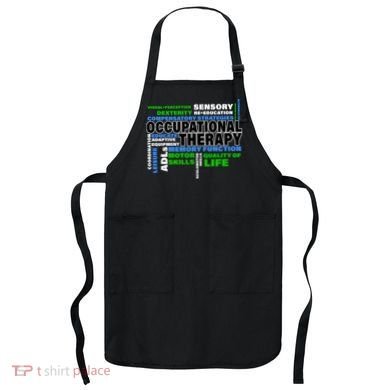 Occupational Therapy Word Cloud Apron