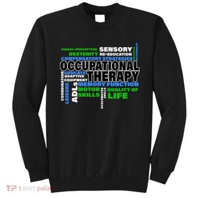 Occupational Therapy Word Cloud Sweatshirt