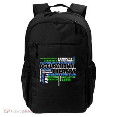 Occupational Therapy Word Cloud Backpack