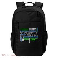 Occupational Therapy Word Cloud Backpack thumb 0