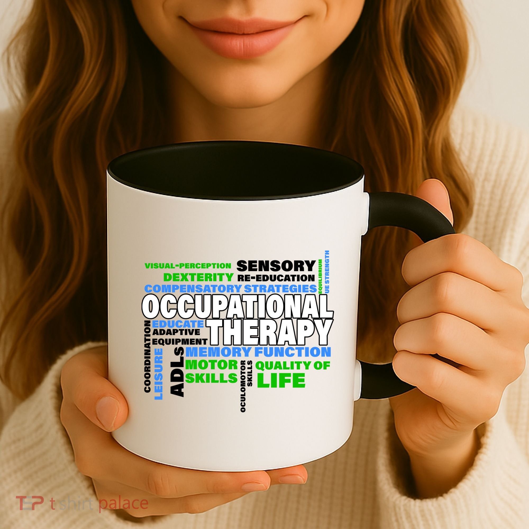 Occupational Therapy Word Cloud Coffee Mug