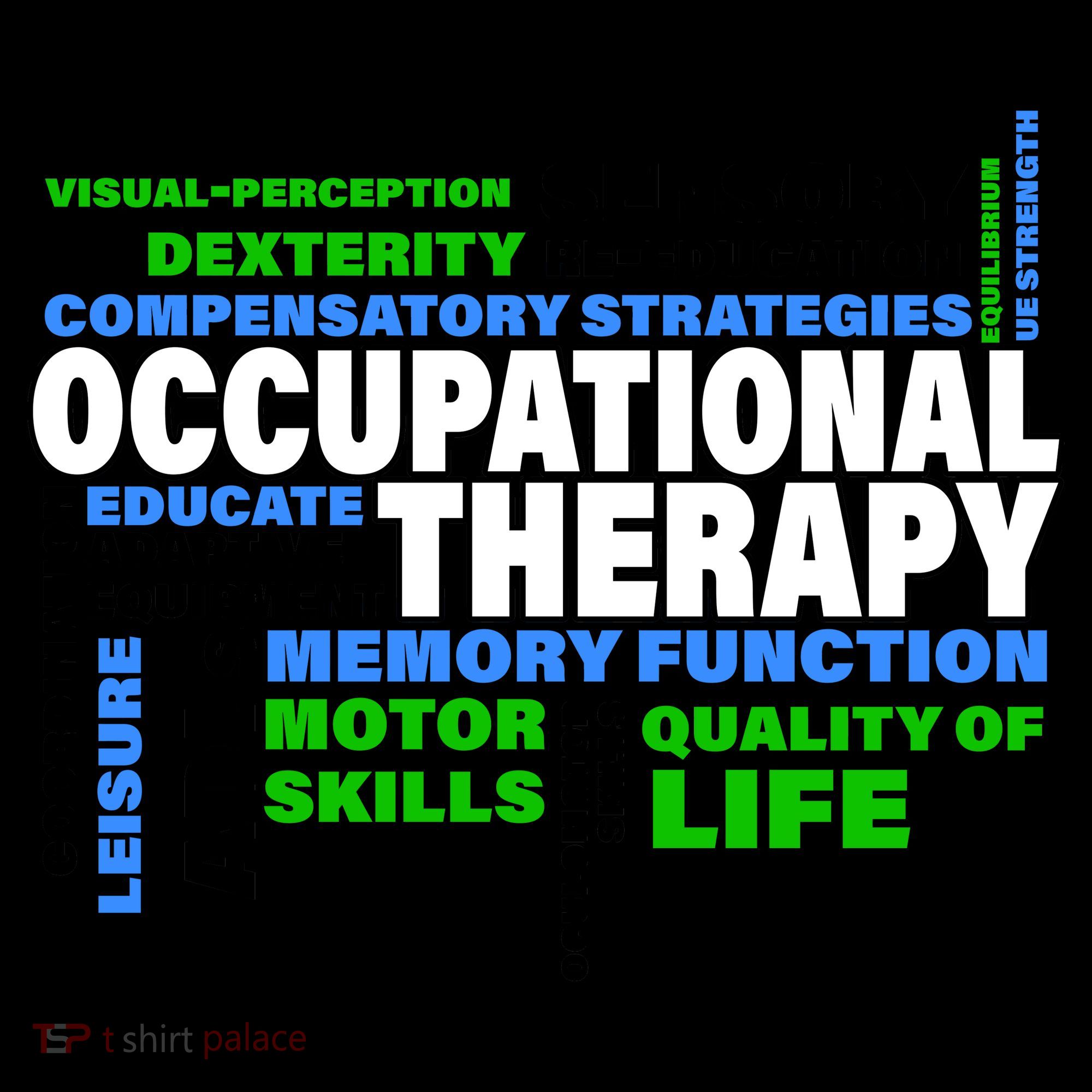 Occupational Therapy Word Cloud Coffee Mug