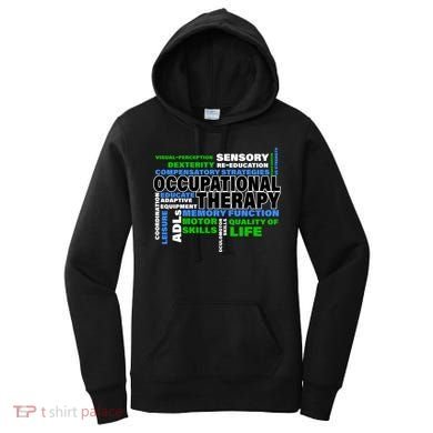 Occupational Therapy Word Cloud Women's Hoodie