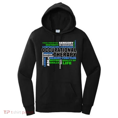 Occupational Therapy Word Cloud Women's Hoodie