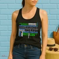Occupational Therapy Word Cloud Women's Tank Top thumb 2