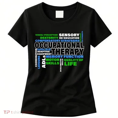 Occupational Therapy Word Cloud Women's T-Shirt