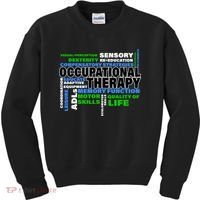 Occupational Therapy Word Cloud Kids Sweatshirt thumb 0
