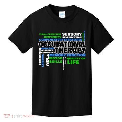 Occupational Therapy Word Cloud Kids T-Shirt