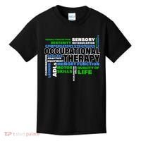 Occupational Therapy Word Cloud Kids T-Shirt thumb 0