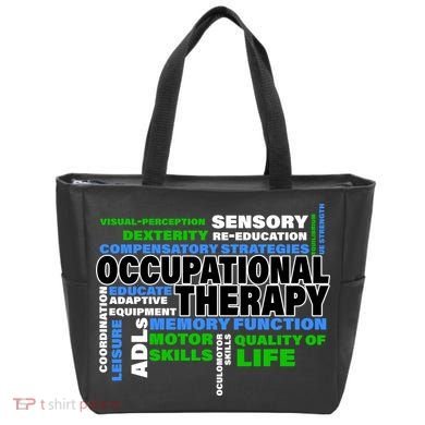 Occupational Therapy Word Cloud Tote Bag