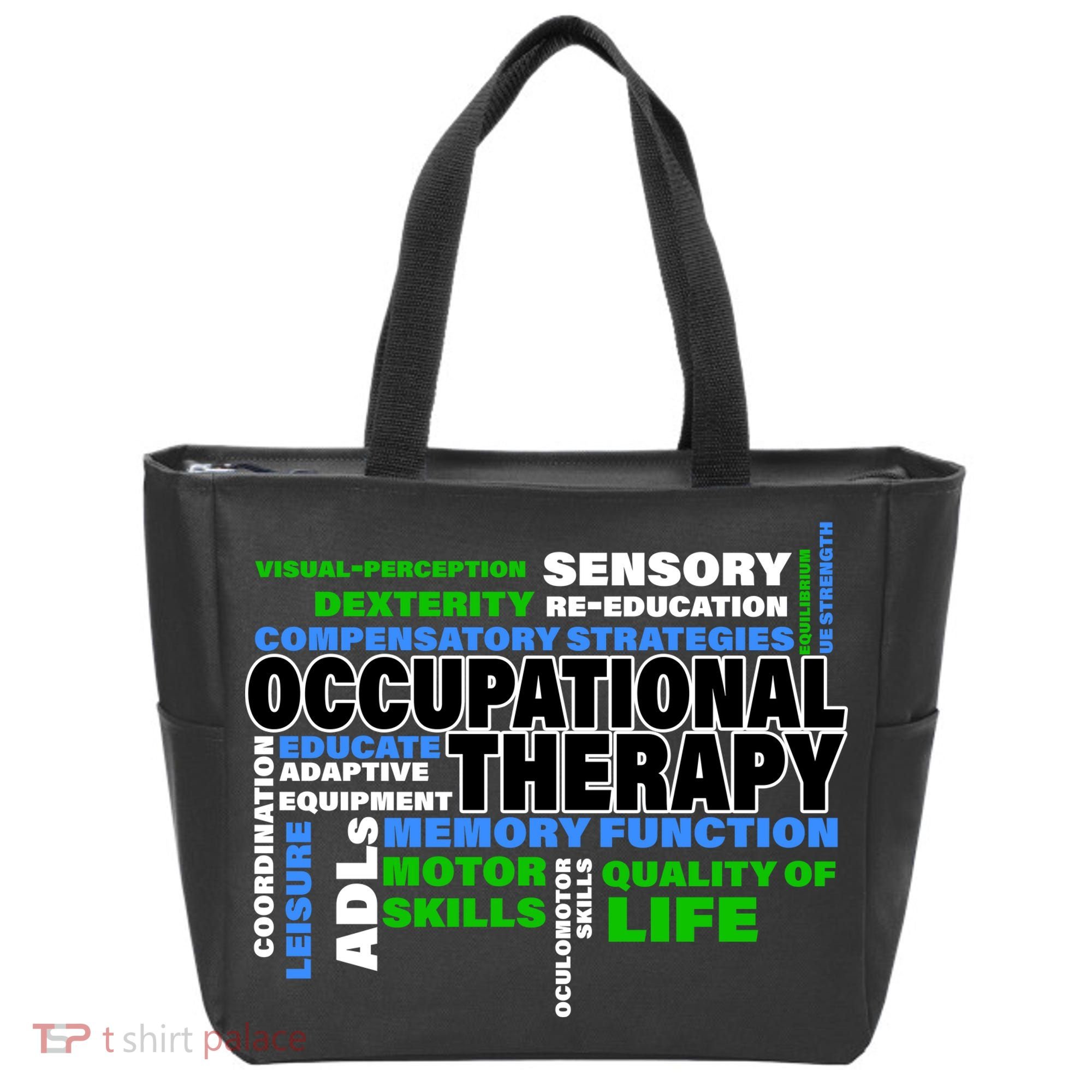 Occupational Therapy Word Cloud Tote Bag