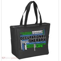 Occupational Therapy Word Cloud Tote Bag thumb 2
