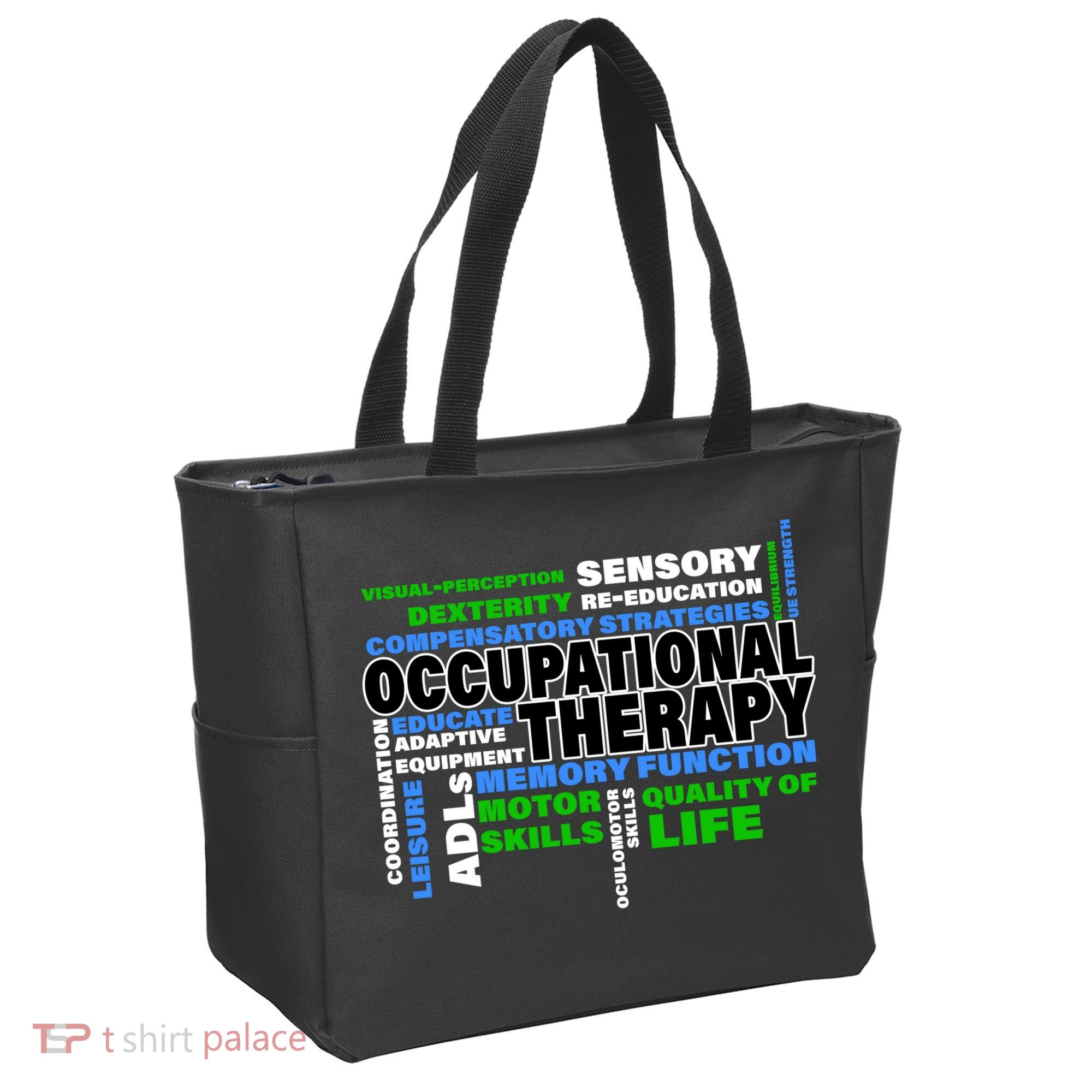 Occupational Therapy Word Cloud Tote Bag
