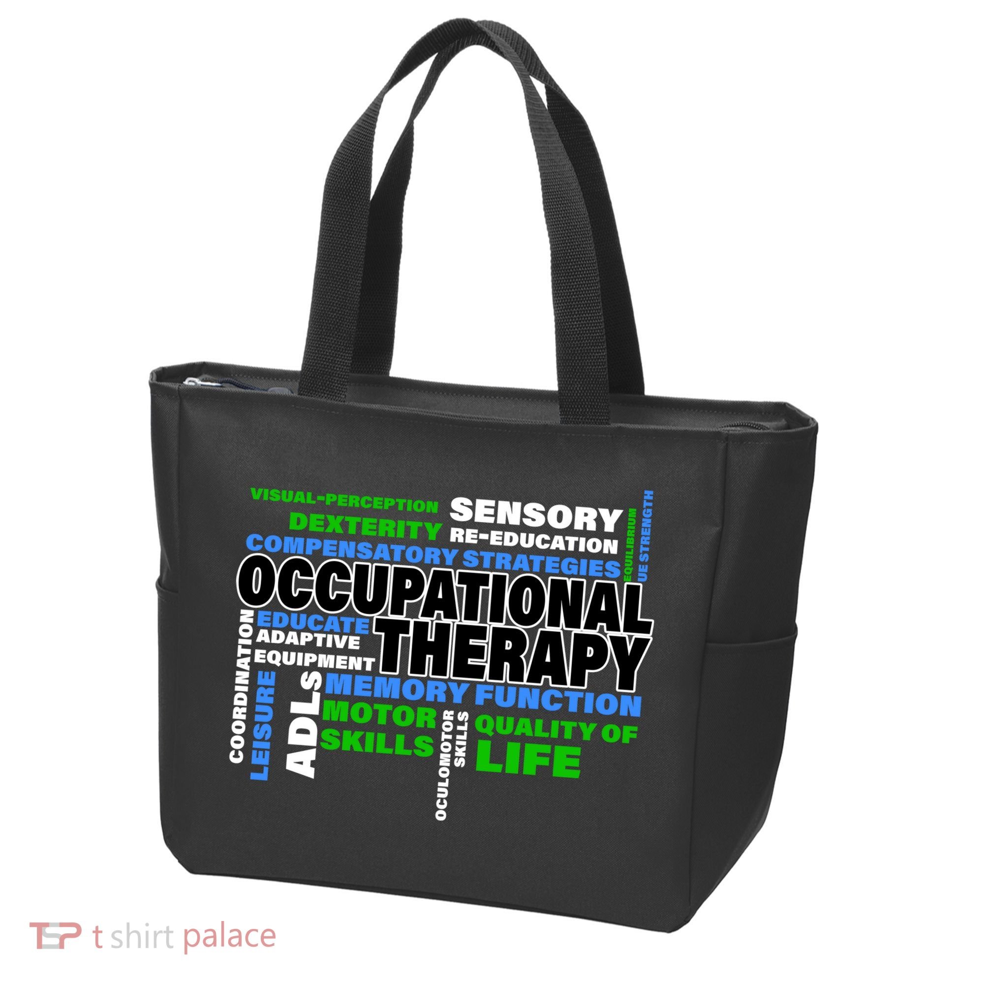 Occupational Therapy Word Cloud Tote Bag