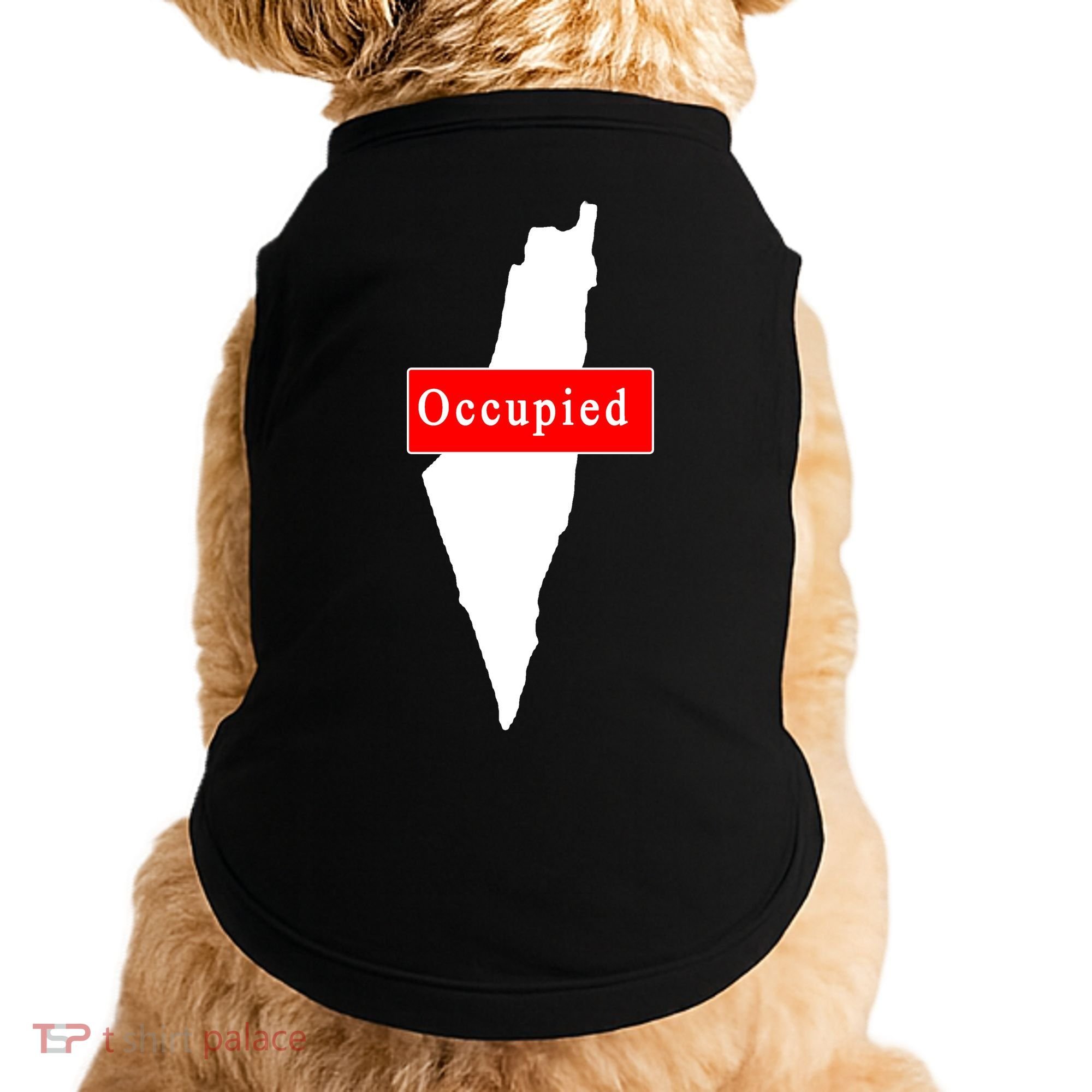 Occupied Palestine Free Gaza Anti Israel Doggie Tank