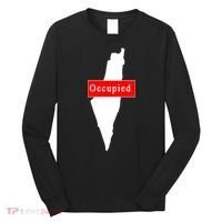 Occupied Palestine Free Gaza Anti Israel Long Sleeve Shirt thumb 0