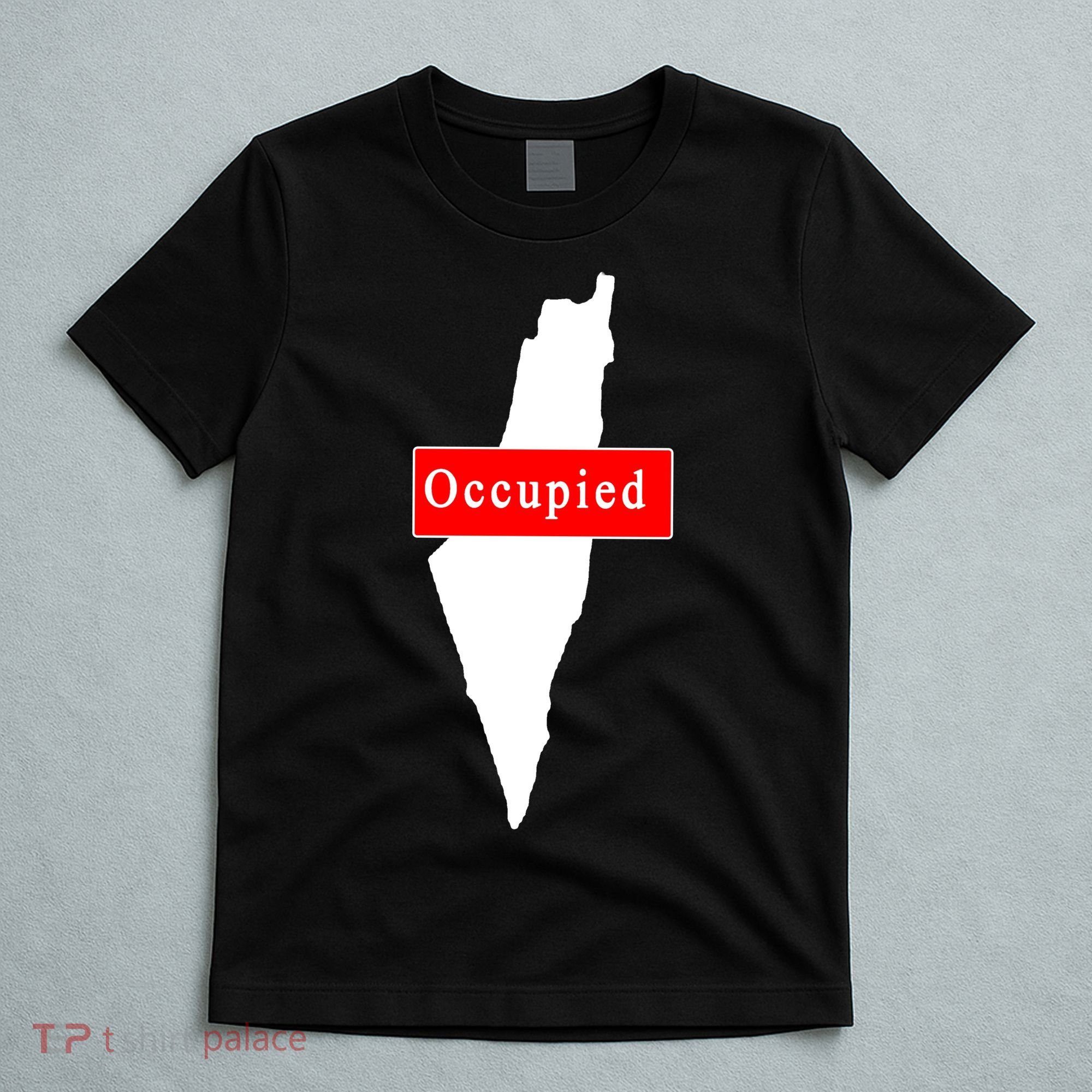 Occupied Palestine Free Gaza Anti Israel T-Shirt