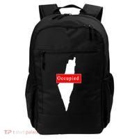 Occupied Palestine Free Gaza Anti Israel Backpack thumb 0